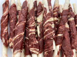 ALDA Kabanos zawijany jagnięciną i dorszem 100g