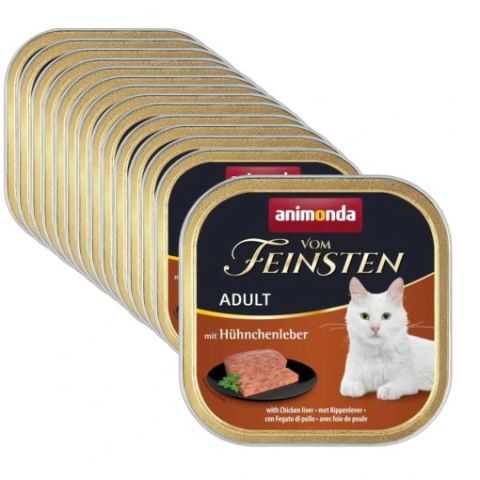 Animonda Adult karma mokra dla kota z wątróbką z kurczaka 16x100g