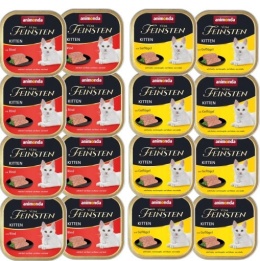 Animonda Kitten karma mokra dla kota mix smaków 16x100g