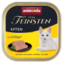 Animonda Kitten karma mokra dla kota z drobiem 16x100g