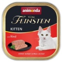 Animonda Kitten karma mokra dla kota z wołowiną 16x100g