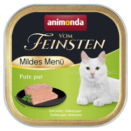 Animonda Mildes Menu karma mokra dla kota z indykiem 16x100g