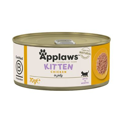Applaws karma mokra dla kociąt z kurczakiem w galaretce 70g