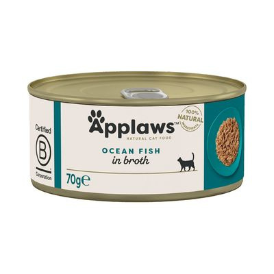 Applaws karma mokra dla kota z rybami oceanicznymi w bulionie 70g