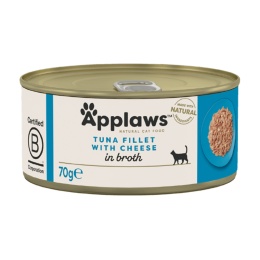 Applaws karma mokra dla kota z tuńczykiem i serem w bulionie 70g