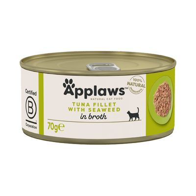 Applaws karma mokra dla kota z tuńczykiem i wodorostami w bulionie 70g