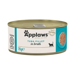 Applaws karma mokra dla kota z tuńczykiem w bulionie 70g