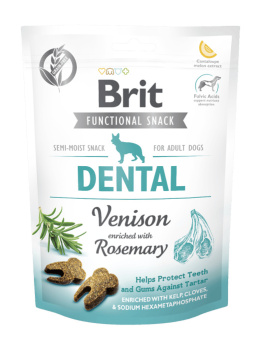 Brit Functional Snack Dental z jeleniem i rozmarynem 150g