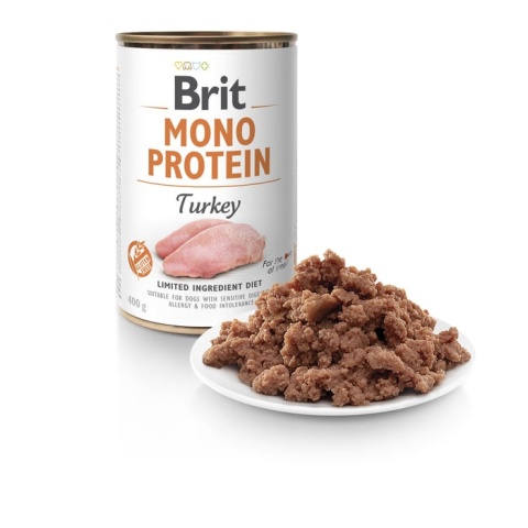 Brit Mono Protein z indykiem 400g