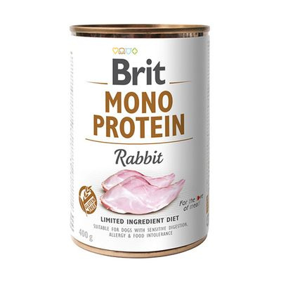 Brit Mono Protein z królikiem 400g