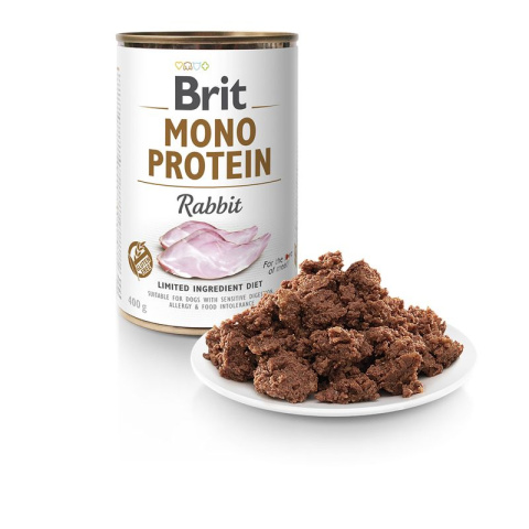 Brit Mono Protein z królikiem 400g