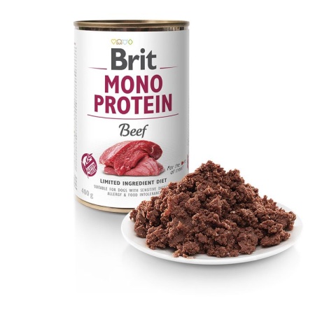 Brit Mono Protein z wołowiną 400g