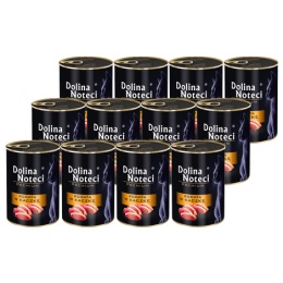 Dolina Noteci Premium karma mokra dla kota z kaczką 12x400g