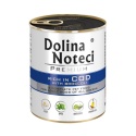 Dolina Noteci Premium karma mokra dla psa z dorszem i brokułem 12x800g