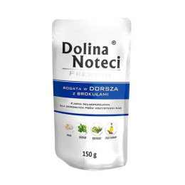Dolina Noteci Premium karma mokra dla psa z dorszem i brokułem 150g