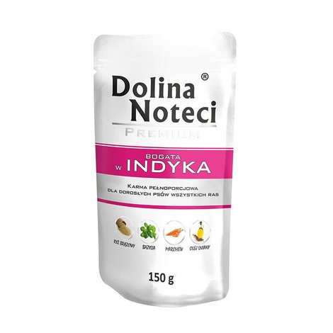 Dolina Noteci Premium karma mokra dla psa z indykiem 10x150g