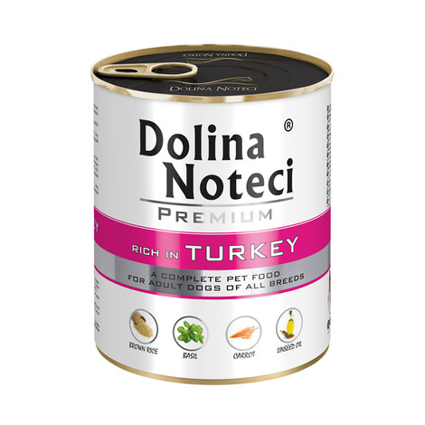 Dolina Noteci Premium karma mokra dla psa z indykiem 800g