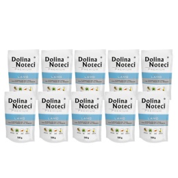 Dolina Noteci Premium karma mokra dla psa z jagnięciną 10x500g