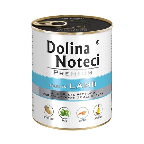 Dolina Noteci Premium karma mokra dla psa z jagnięciną 12x800g