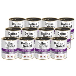 Dolina Noteci Premium karma mokra dla psa z królikiem i żurawiną 12x800g