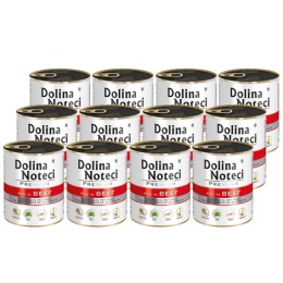 Dolina Noteci Premium karma mokra dla psa z wołowiną 12x800g