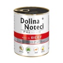 Dolina Noteci Premium karma mokra dla psa z wołowiną 12x800g