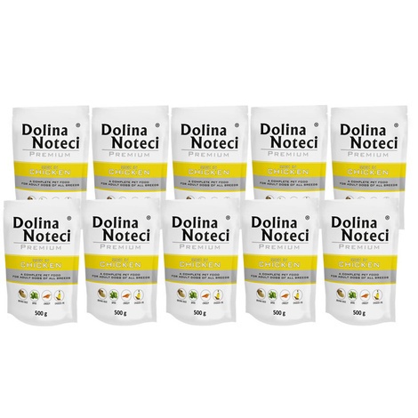 Dolina Noteci Premium karma mokra dla psa z kurczakiem 500g