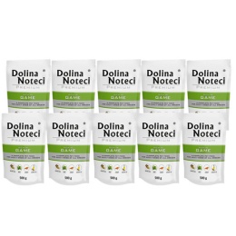 Dolina Noteci Premium karma mokra dla psa z dziczyzną 10x500g