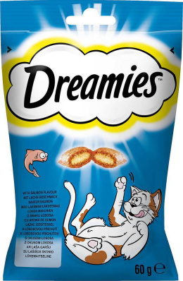 Dreamies z wyborym łososiem 60g