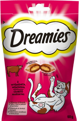 Dreamies z wyśmienitą wołowiną 60g