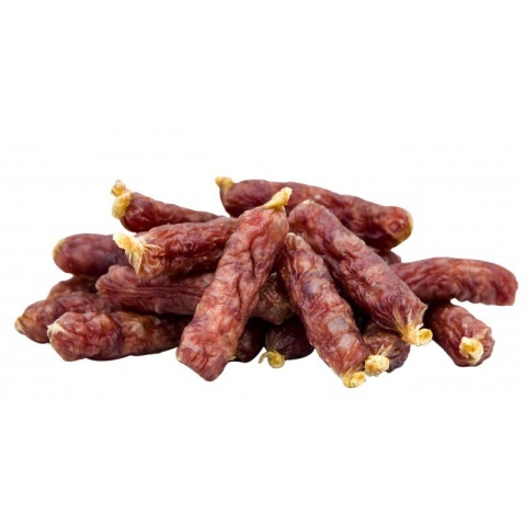 Hau&Miau Kiełbaski z kaczki we flaku 500g