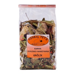Herbal Pets Karma ziołowo-warzywna dla królika 150g
