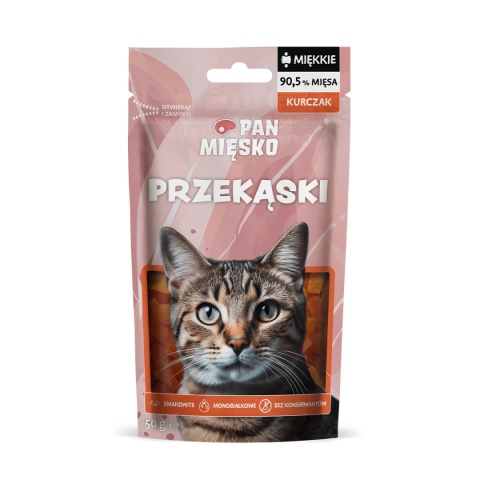 Pan Mięsko przekąski z kurczaka 50g