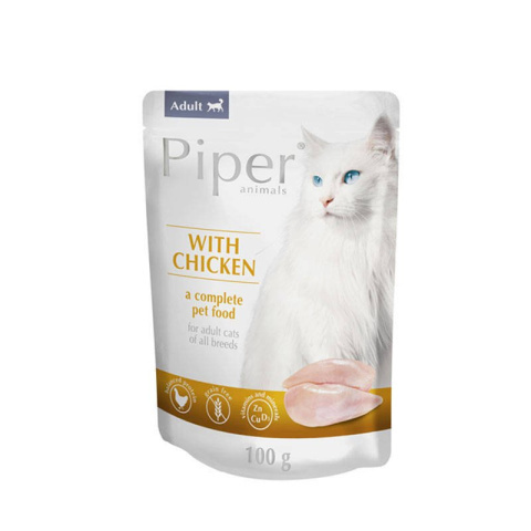 Piper karma dla kota z kurczakiem 100g