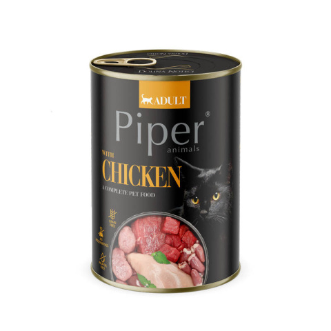 Piper karma mokra dla kota z kurczakiem 400g