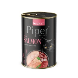 Piper karma mokra dla kota z łososiem 400g