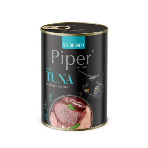 Piper karma mokra dla kota z tuńczykiem 12x400g