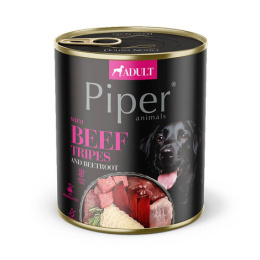 Piper karma mokra dla psa z żołądkami wołowymi i burakiem 800g