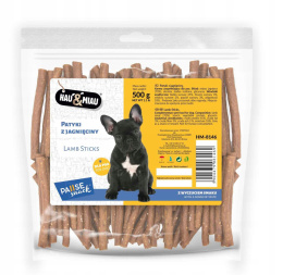 Hau&Miau Patyki z jagnięciną 500g