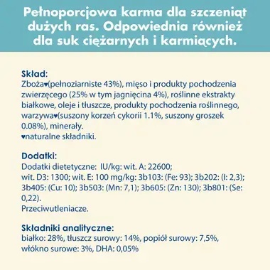 Purina Dog Chow Puppy z jagnięcina 14kg
