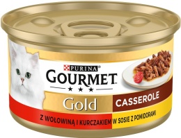 Purina Gourmet GOLD Casserole z wołowiną i kurczakiem