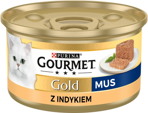 Purina Gourmet GOLD Mus z indykiem