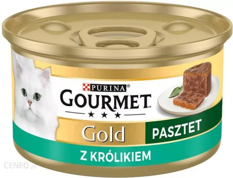 Purina Gourmet GOLD Pasztet z kawałkami królika