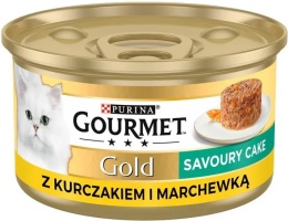 Purina Gourmet GOLD Savoury Cake z kurczakiem i marchewką