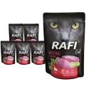 Rafi karma dla kota z cielęciną 10x100g