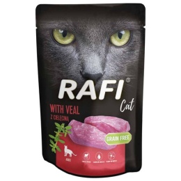 Rafi karma dla kota z cielęciną 10x100g