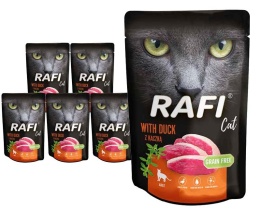 Rafi karma dla kota z kaczką 10x100g