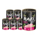 Rafi karma mokra dla kota z indykiem 12x400g