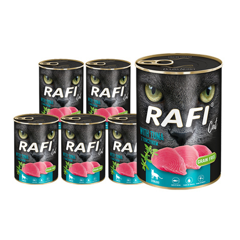 Rafi karma mokra dla kota z tuńczykiem 12x400g
