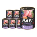 Rafi karma mokra dla psa z królikiem 24x400g